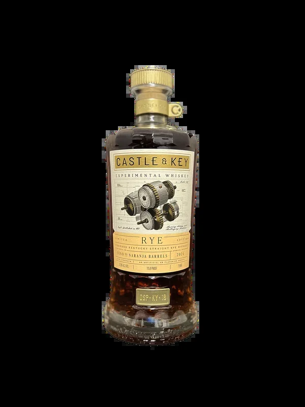 Castle & Key Cask Strength Rye Whiskey 750ML
