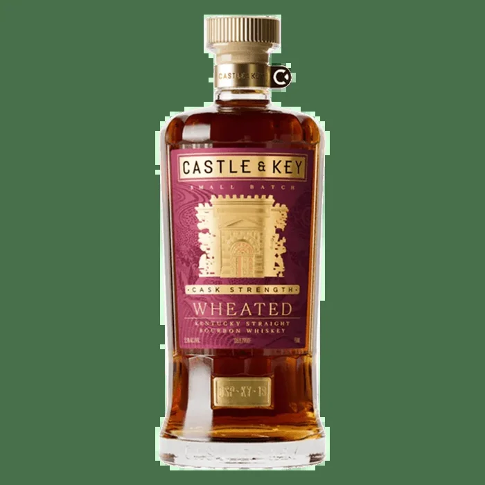 Castle & Key Cask Strength Wheated Bourbon Whiskey 750ml