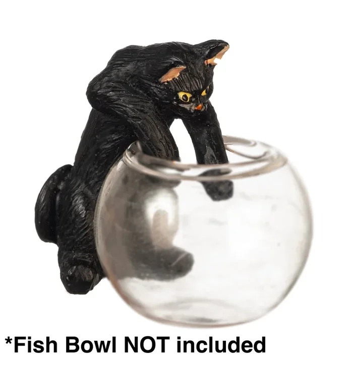 Cat, Reaching, Black