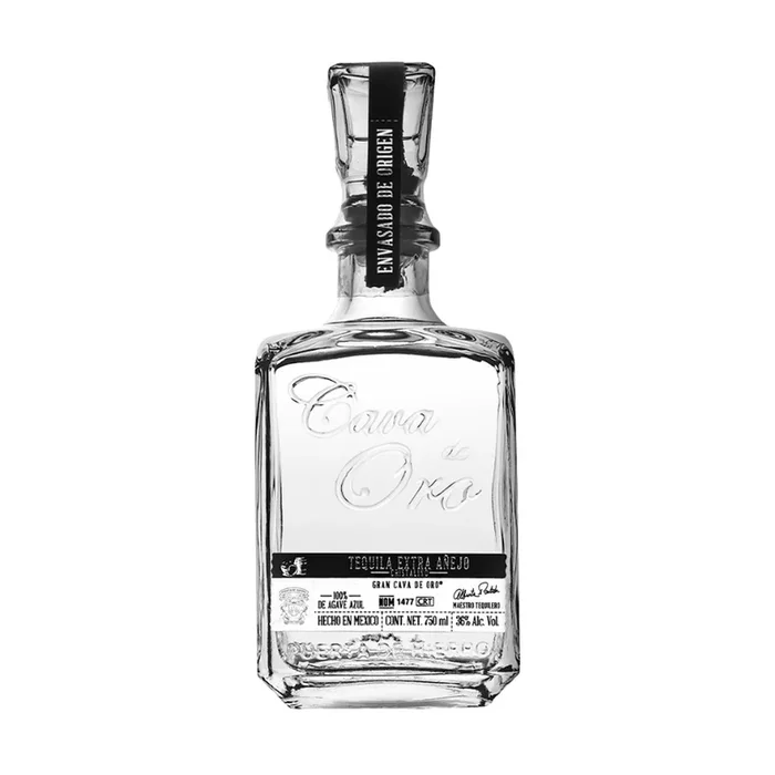 Cava De Oro Tequila Anejo Cristalino