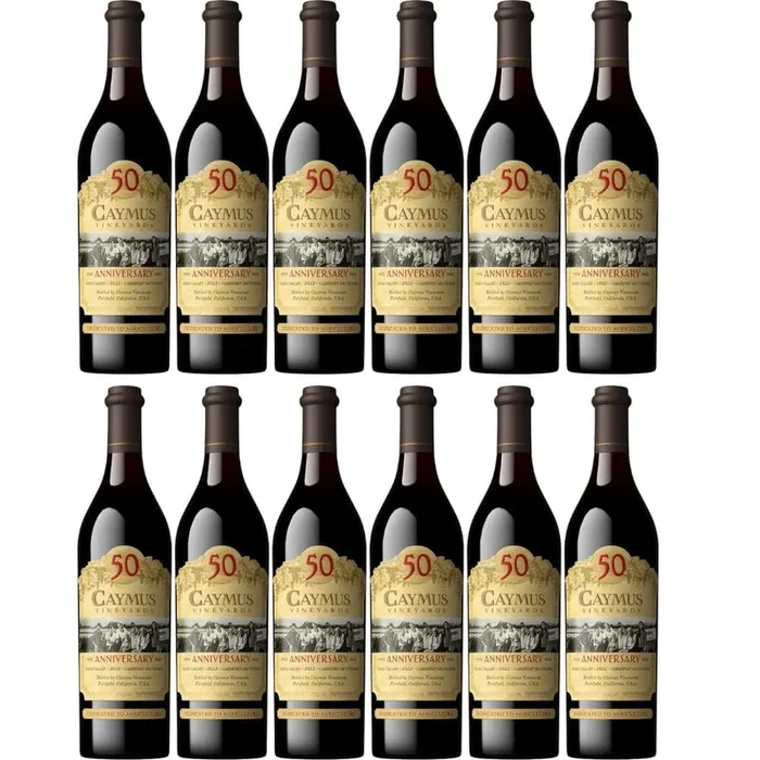 Caymus 50th Anniversary Napa Valley Cabernet Sauvignon 2022 12pk