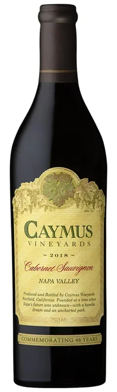 Caymus Cabernet Sauvignon 2018