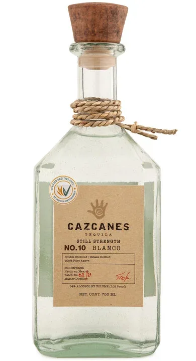 Cazcanes No.10 Still Strength Blanco Tequila 750ml
