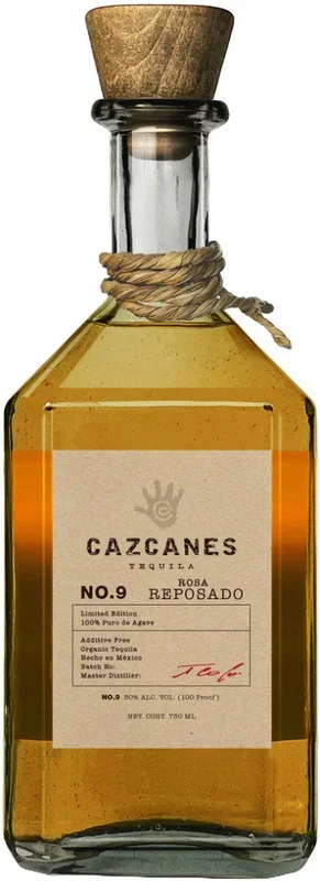 Cazcanes No.9 Tequila Rosa Reposado 100 Proof 750ml