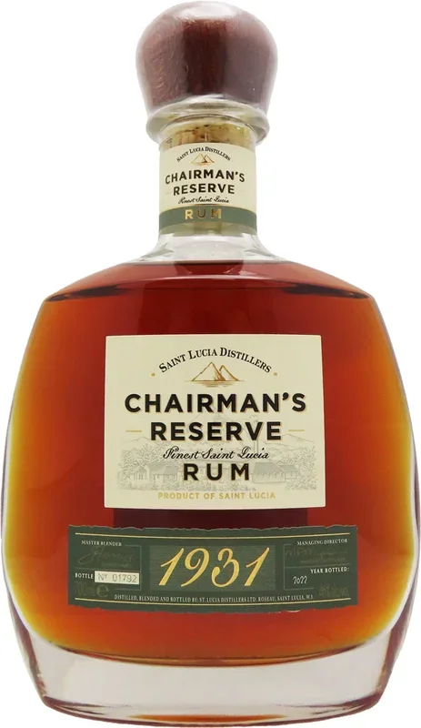 Chairman’s Reserve Distiller’s 1931 Rum 700ml