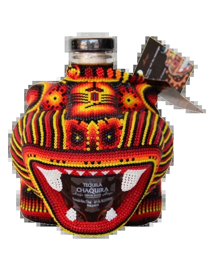 Chaquira Beaded Jaguar Anejo 750ml