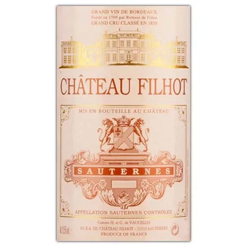Chateau Filhot 2016 375ml