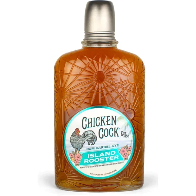 Chicken Cock Island Rooster Rum Barrel Rye 750ml