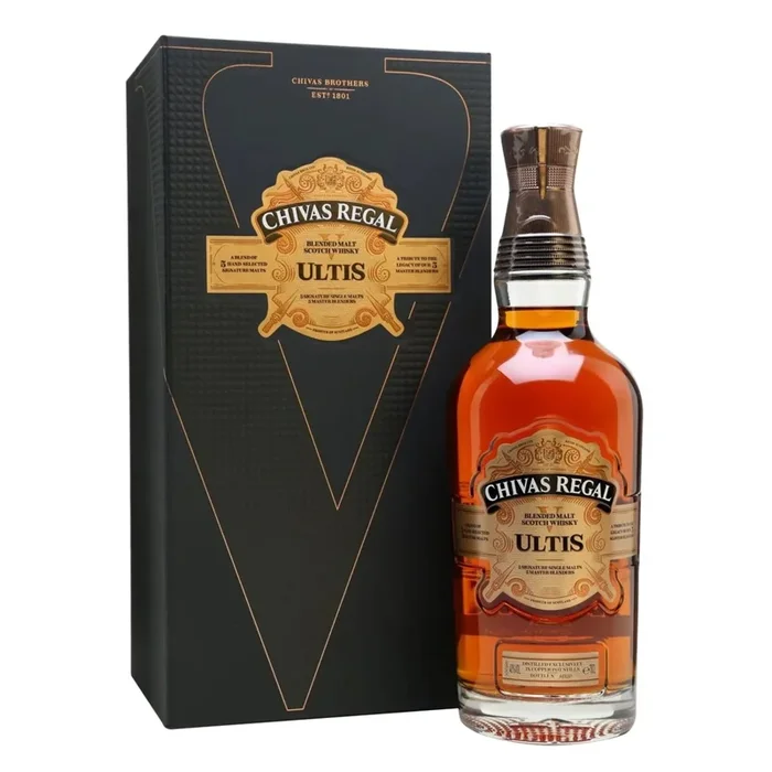 Chivas Regal Blended Malt Scotch Whiskey Ultis With Carton