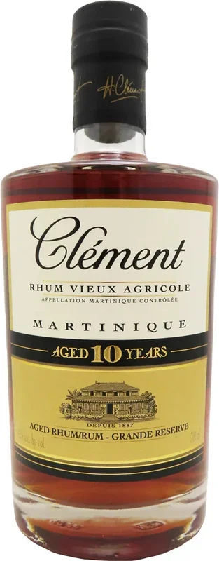 CLEMENT RUM VIEUX AGRICOLE MARTINIQUE 10YR 700ML