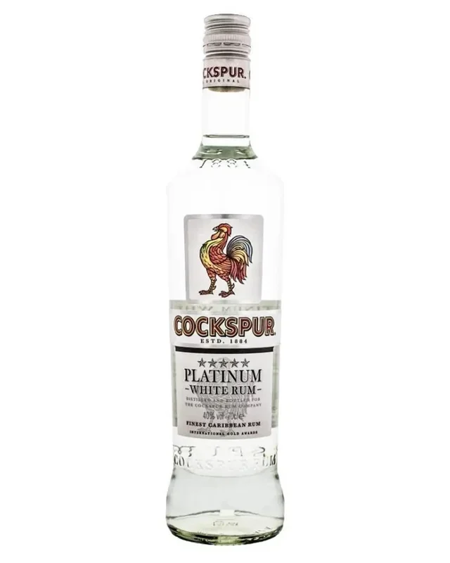 Cockspur Platinum Rum, 70 cl