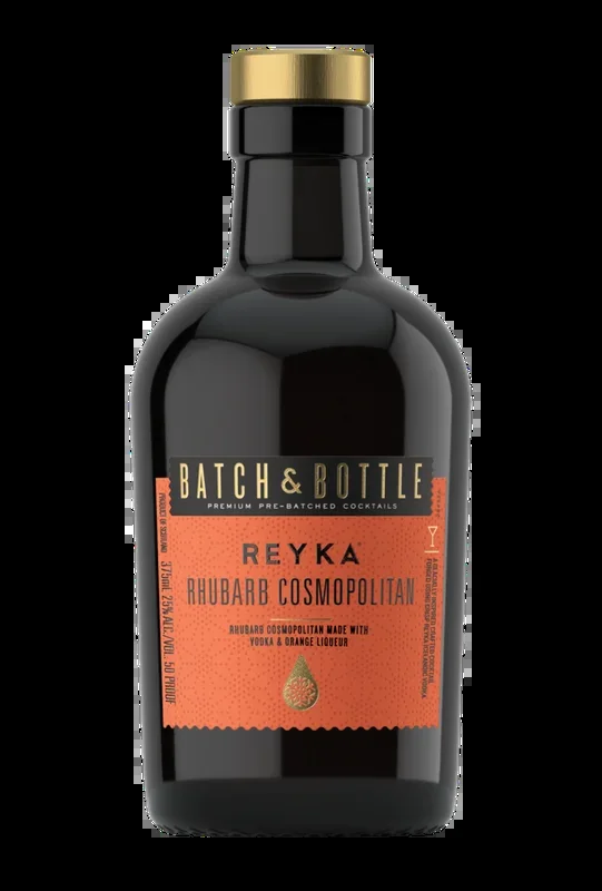 Cocktail Batch & Bottle 375ml Reyka Rhubarb Cosmopolitan