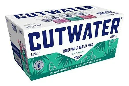 Cocktail Cutwater 8pk Tequila Ranch Water Variety