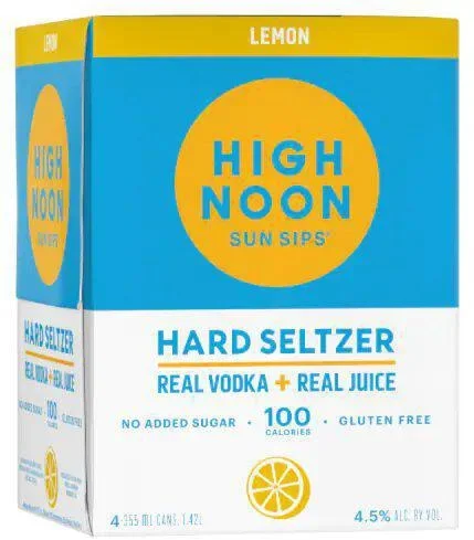 Cocktail High Noon 4pk Lemon