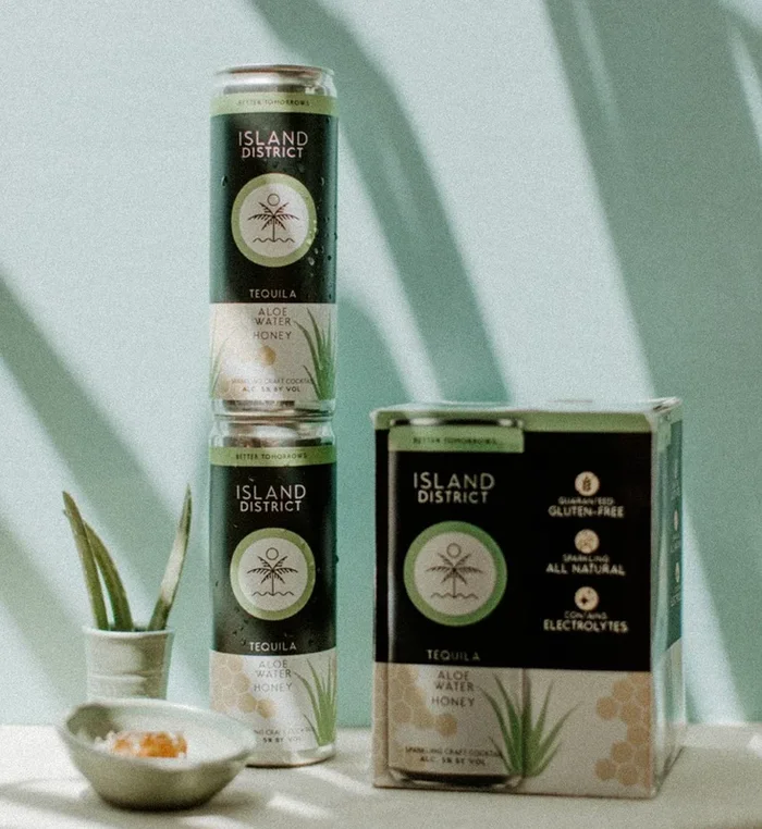 Cocktail Island District 4pk Tequila Aloe water Honey
