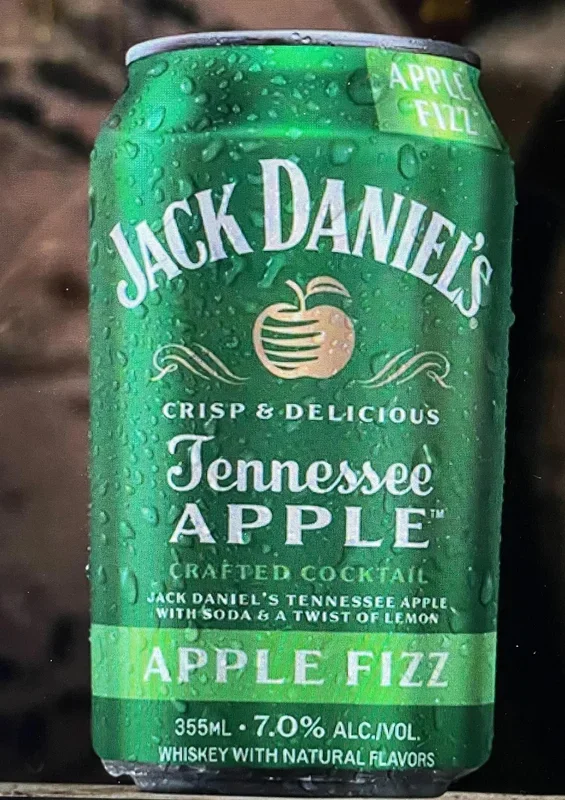 Cocktail Jack Daniels 4pk Tennessee Apple Fizz