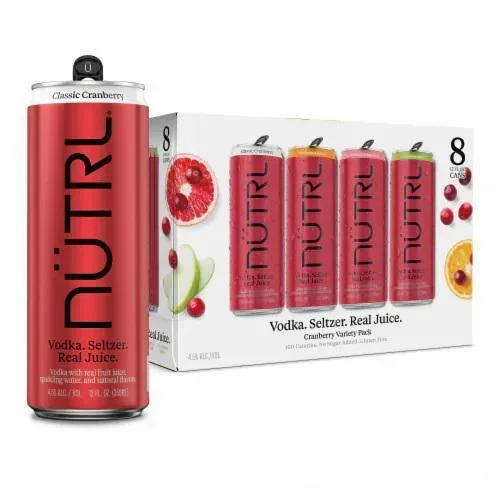 Cocktail Nutrl 8pk Cranberry Variety