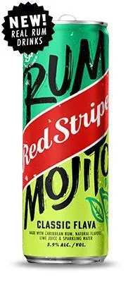 Cocktail RedStripe 4pk Rum Mojito