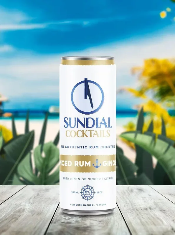 Cocktail Sundial Cocktails 4pk Spiced Rum & Ginger