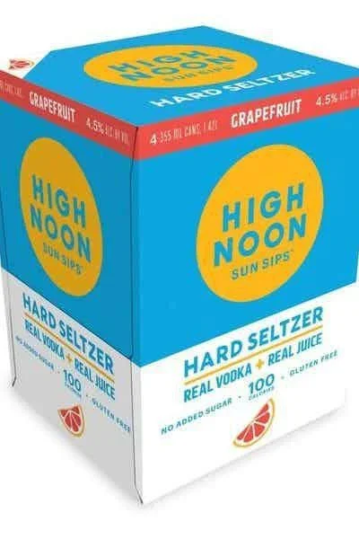Cocktails High Noon 4pk Grapefruit