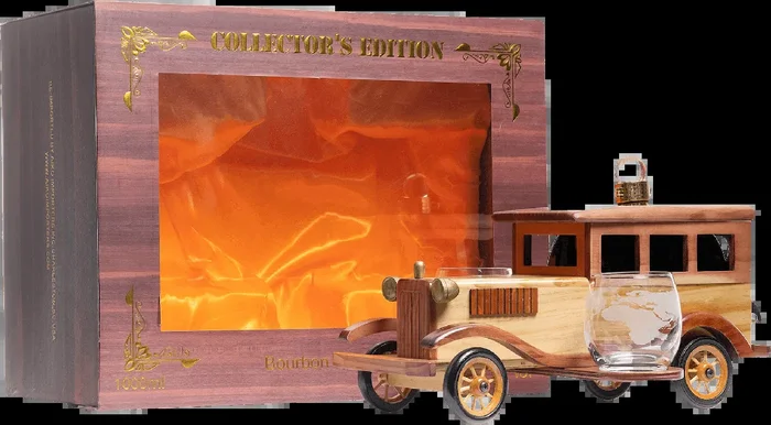 Collector’s Edition Vintage Car Bourbon Whiskey (1L)