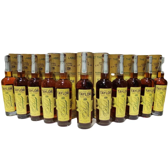 Colonel E.H. Taylor Barrel Proof Batch 1-11 Bottles Bundle 750ml 11-Pack