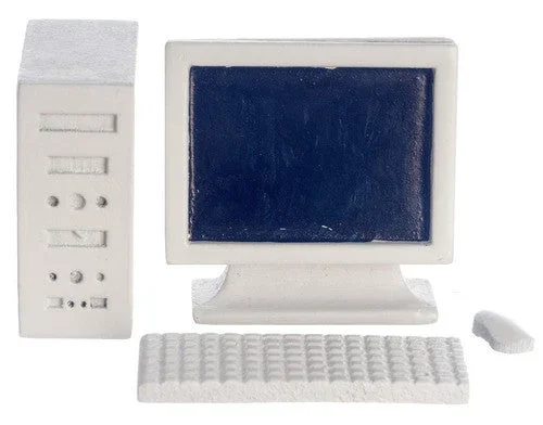 Computer Set, White