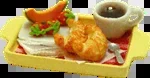 Continental Breakfast in Bed Tray