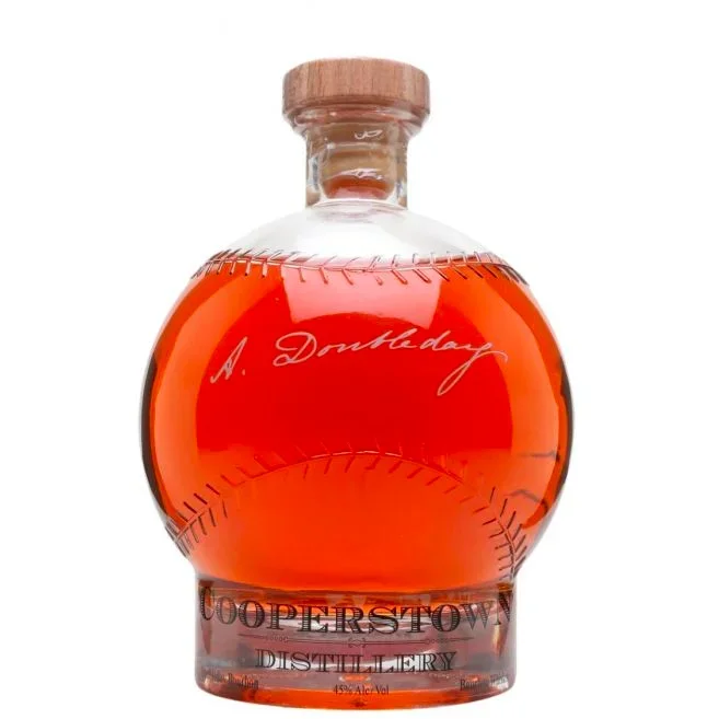 Cooperstown Doubleday Baseball Bourbon Whiskey