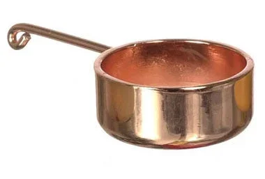 Copper Sauce Pan, Large, LIMITED STOCK