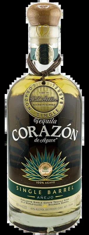 Corazon Single Barrel W.L. Weller Anejo Single Estate Tequila