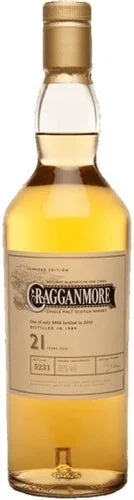Cragganmore 21 Year Old Single Malt Scotch Whiskey Limited Edition 750ML