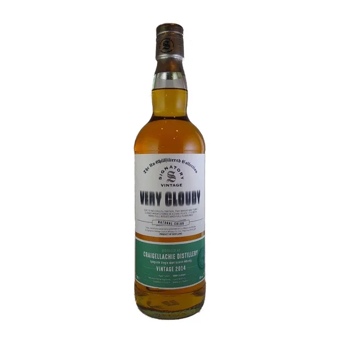 Craigellachie 7 Year Old (D.2014, B.2021) Very Cloudy Signatory Vintage Scotch Whisky | 700ML