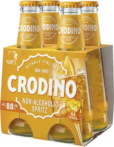 Crodino Non-Alcoholic Spritz 4pk