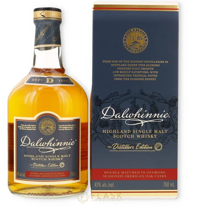 Dalwhinnie Distillers Edition 2022 Double Matured in Oloroso Seasoned American Oak Cask Single Malt Scotch Whisky