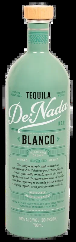 De Nada Blanco Tequila 700ml