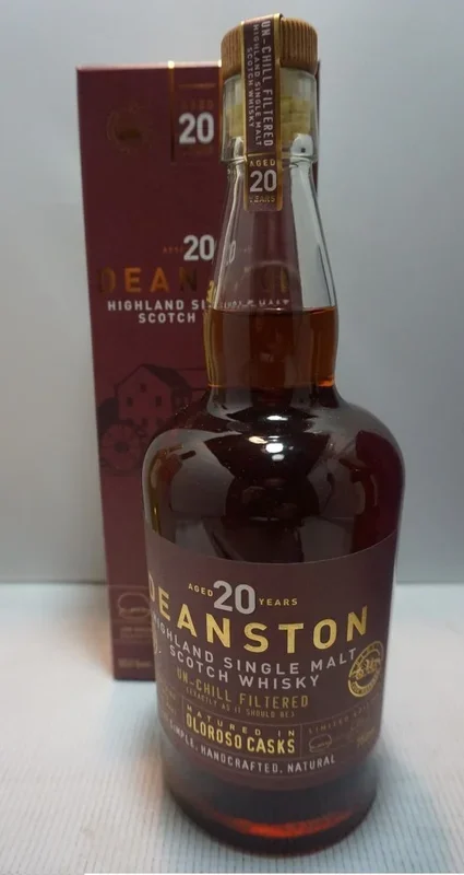 DEANSTON SCOTCH SINGLE MALT HIGHLAND OLOROSO CASKS UN CHILL 20YR 750ML