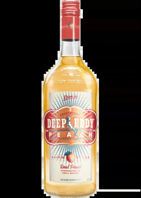 Deep Eddy Peach Flavored Vodka 750ml