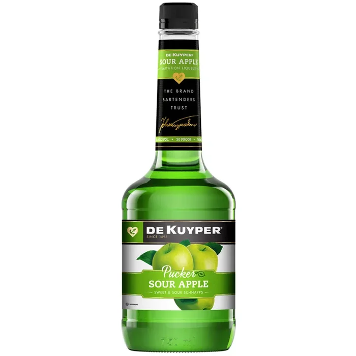 DeKuyper Pucker Sour Apple Schnapps