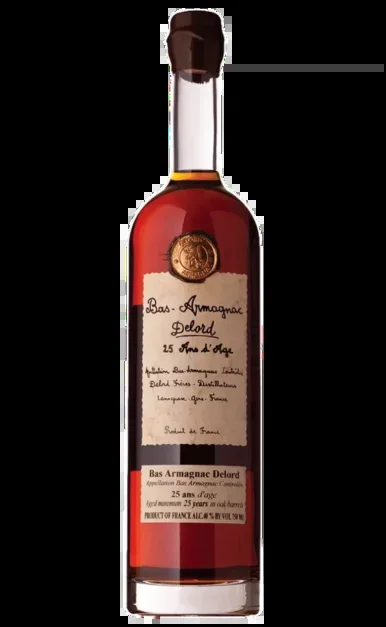 DELORD BAS ARMAGNAC 25YR FRANCE 750ML