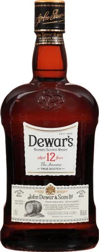 Dewar’s 12 Year Old Blended Scotch Whisky 1.75L