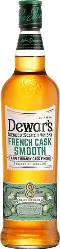 Dewar’s French Cask Smooth Apple Brandy Cask Finish 8 Year Old Blended Scotch Whisky 750ml