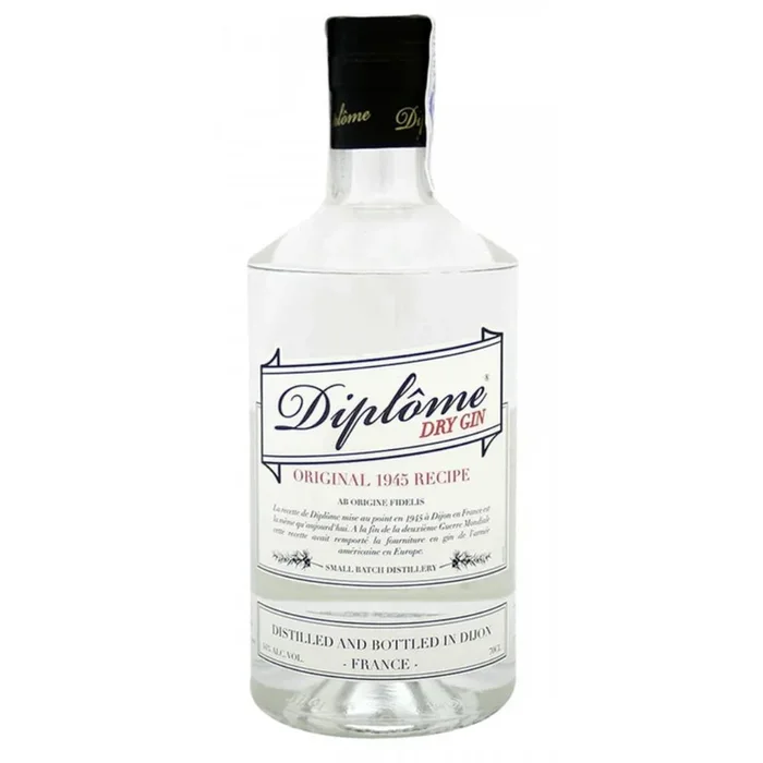 Diplôme Dry Gin