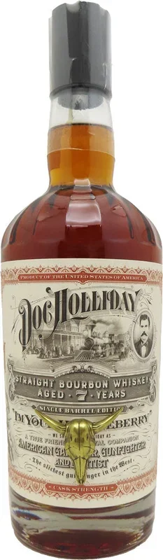 Doc Holliday Kentucky Straight Bourbon Whiskey 7 Year Old 750ml
