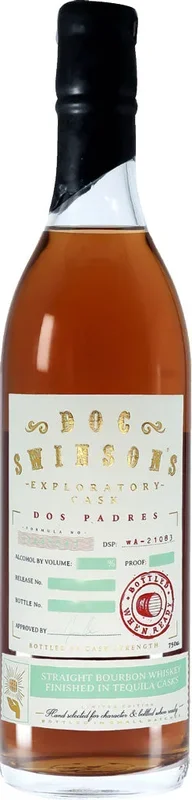 Doc Swinson Exploratory Cask Dos Padres Straight Bourbon Whiskey 750ml