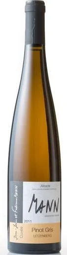 Domaine Mann Vignoble Des 3 Terres Lieu Dit Letzenberg Calcaire Pinot Gris 2017 750ml