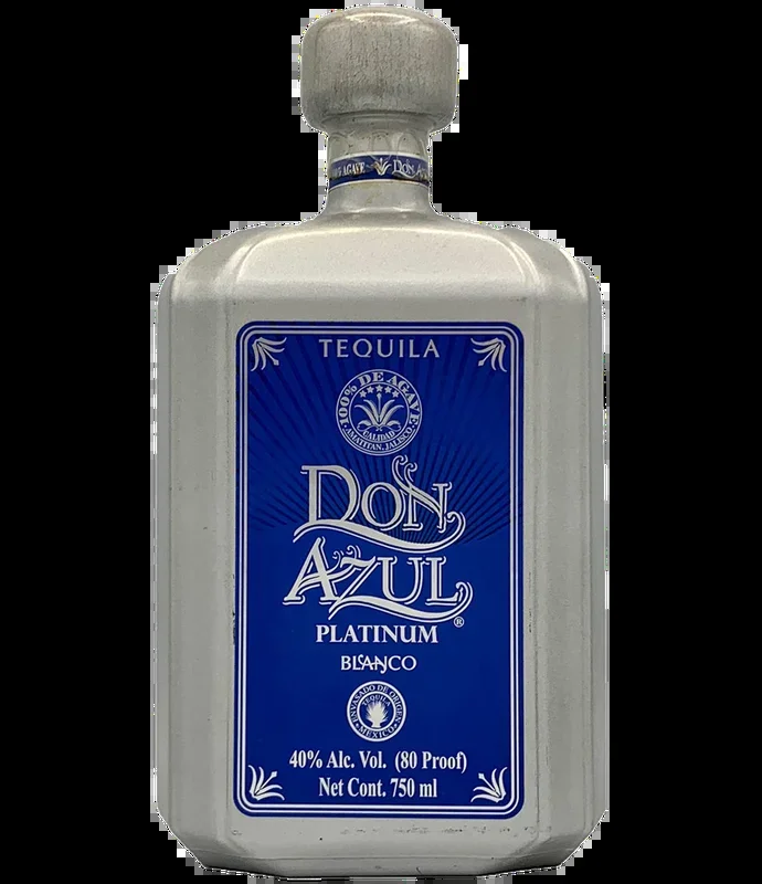 DON AZUL TEQUILA PLATINUM BLANCO 750ML