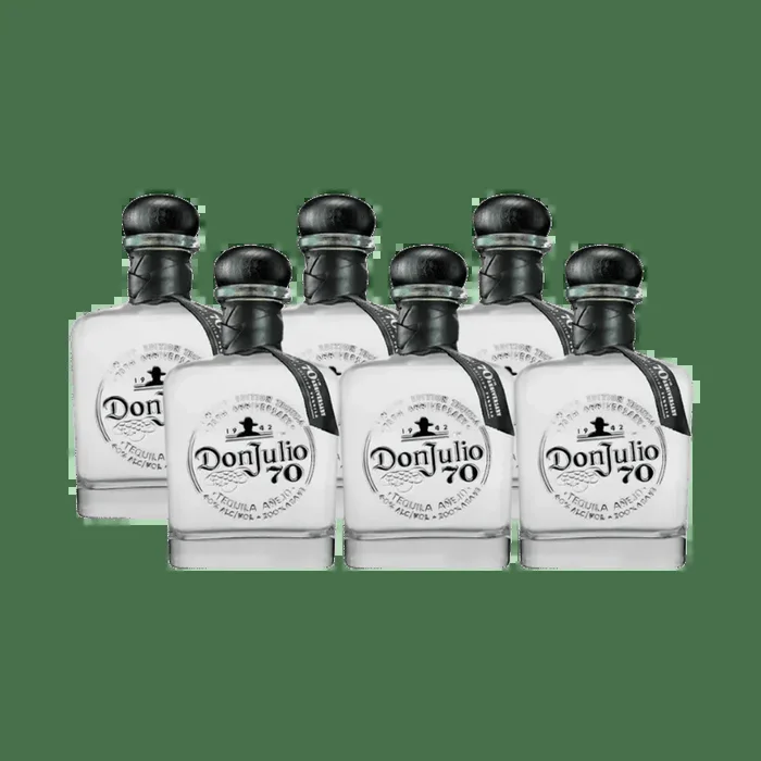 Don Julio Tequila 70th Anniversary 50ml 6-Pack Edition
