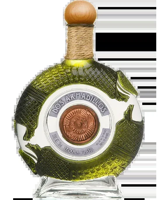 DOS ARMADILLOS TEQUILA BLANCO 750ML