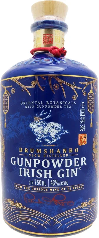 Drumshanbo Gunpowder Irish Gin Ceramic Dragon 750ml